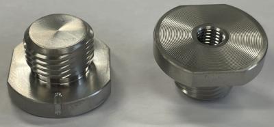 quick disconnect mounting stud 1/4-28 threaded hole for machine mount (mates with 080b69 or 080a233 neither of which are included)